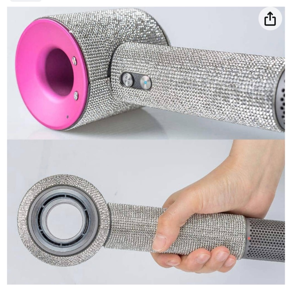 Dyson diamond sticker for hair dryer